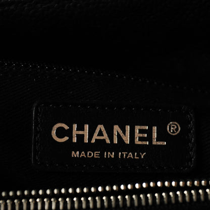 Chanel Caviar Quilted Grand Shopping Tote GST Black 6 of 7