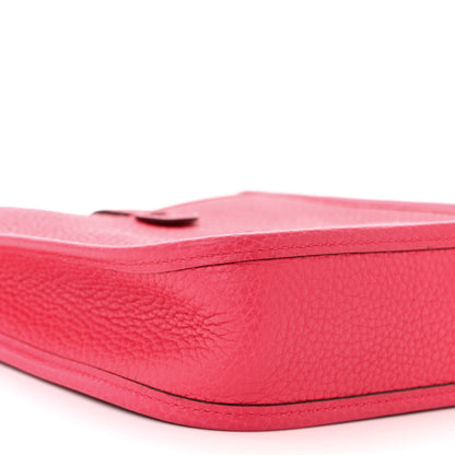 Hermes Taurillon Clemence Evelyne TPM Rose Extreme 9 of 11