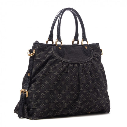 Louis Vuitton Denim Neo Cabby GM Black 2 of 7