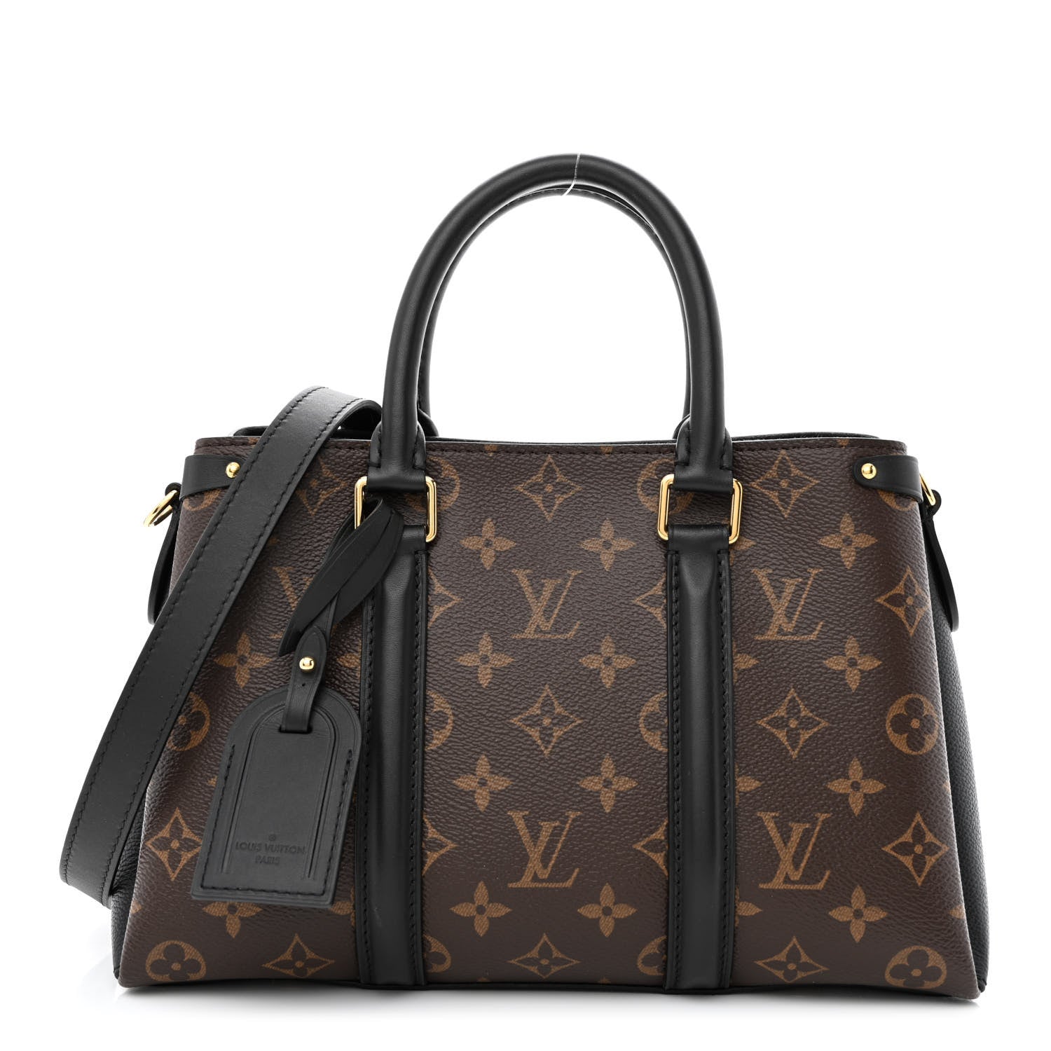Louis Vuitton Monogram Soufflot BB Black 1 of 9