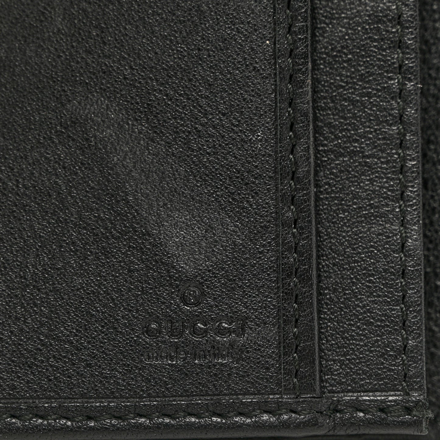 Guccissima Ladies Web Long Wallet Black