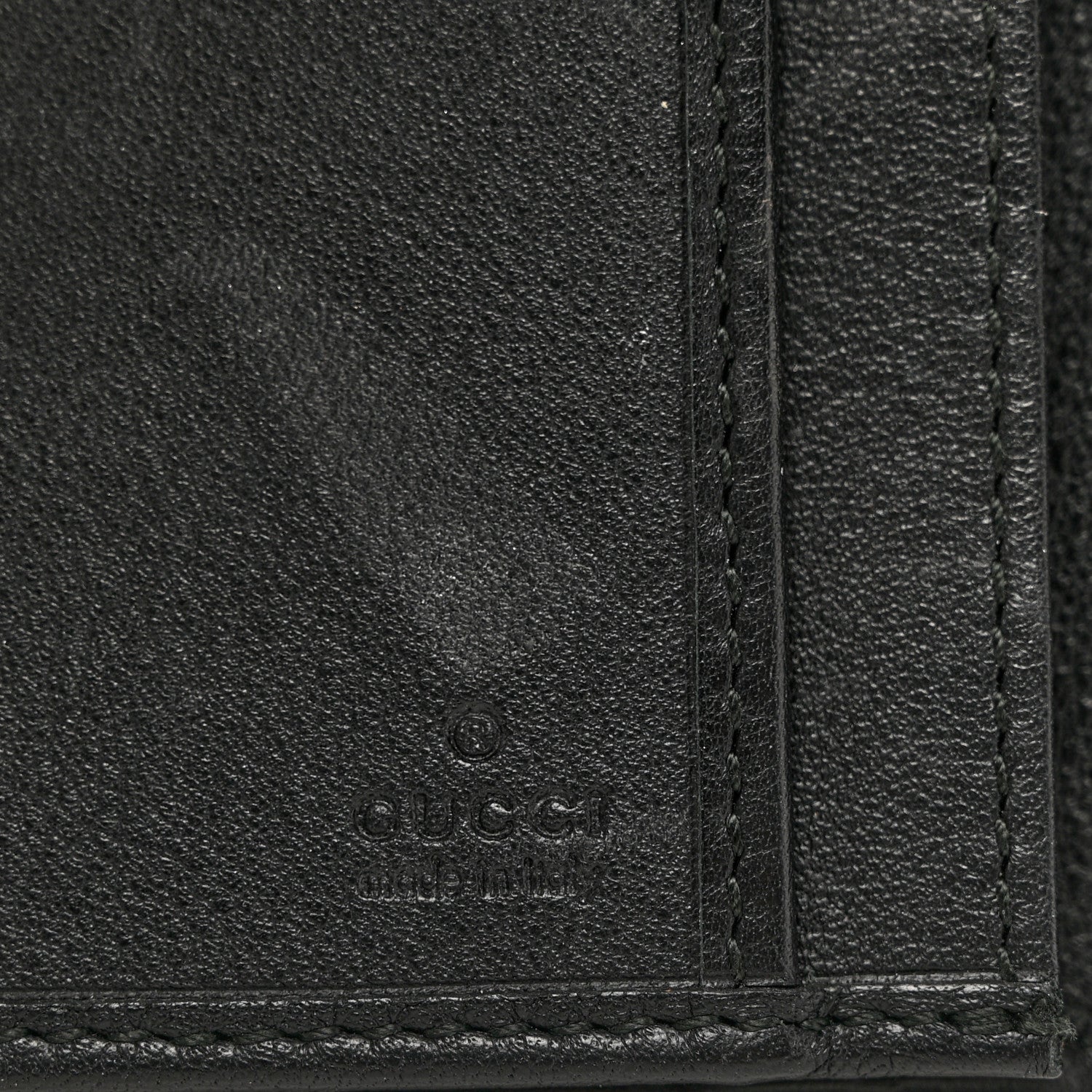 Gucci Guccissima Ladies Web Long Wallet Black 7 of 8