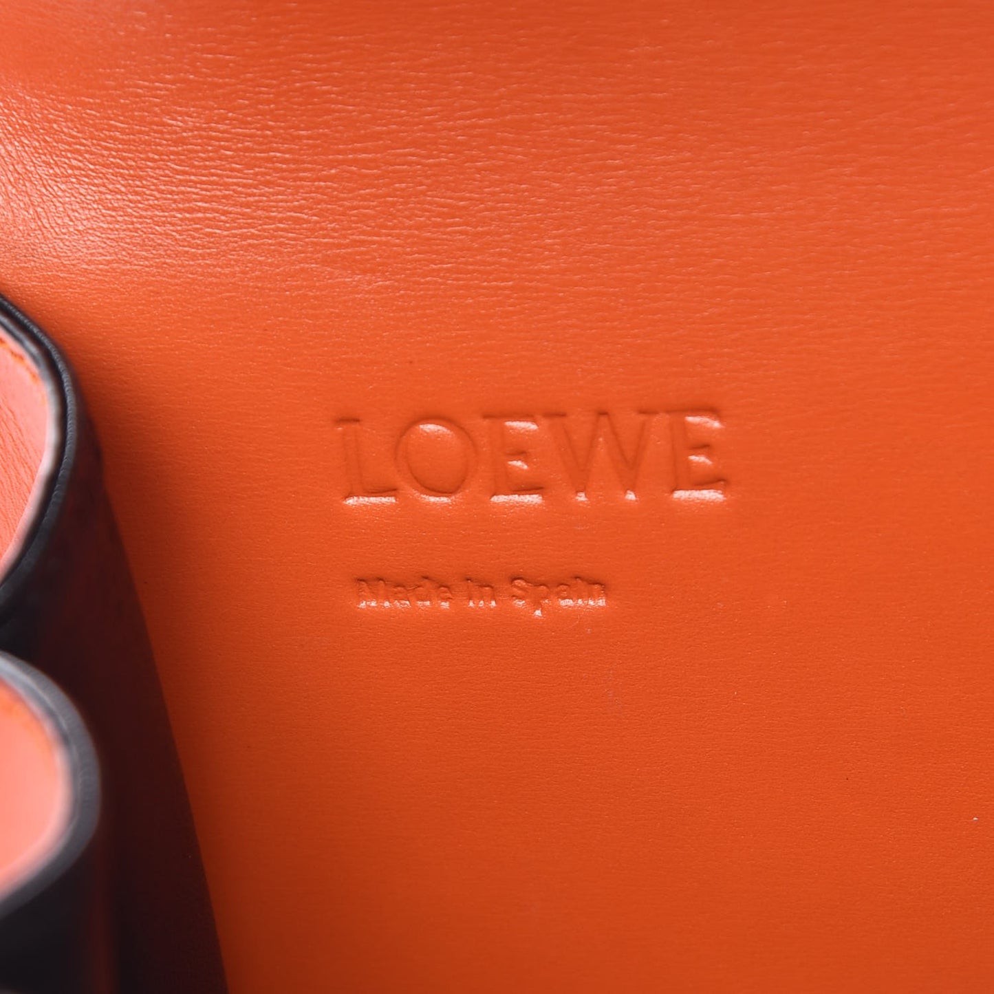 Calfskin Small Barcelona Shoulder Bag Orange