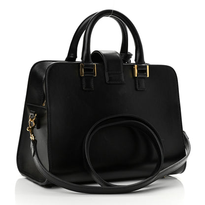 Saint Laurent Calfskin Monogram Baby Cabas Black 3 of 11
