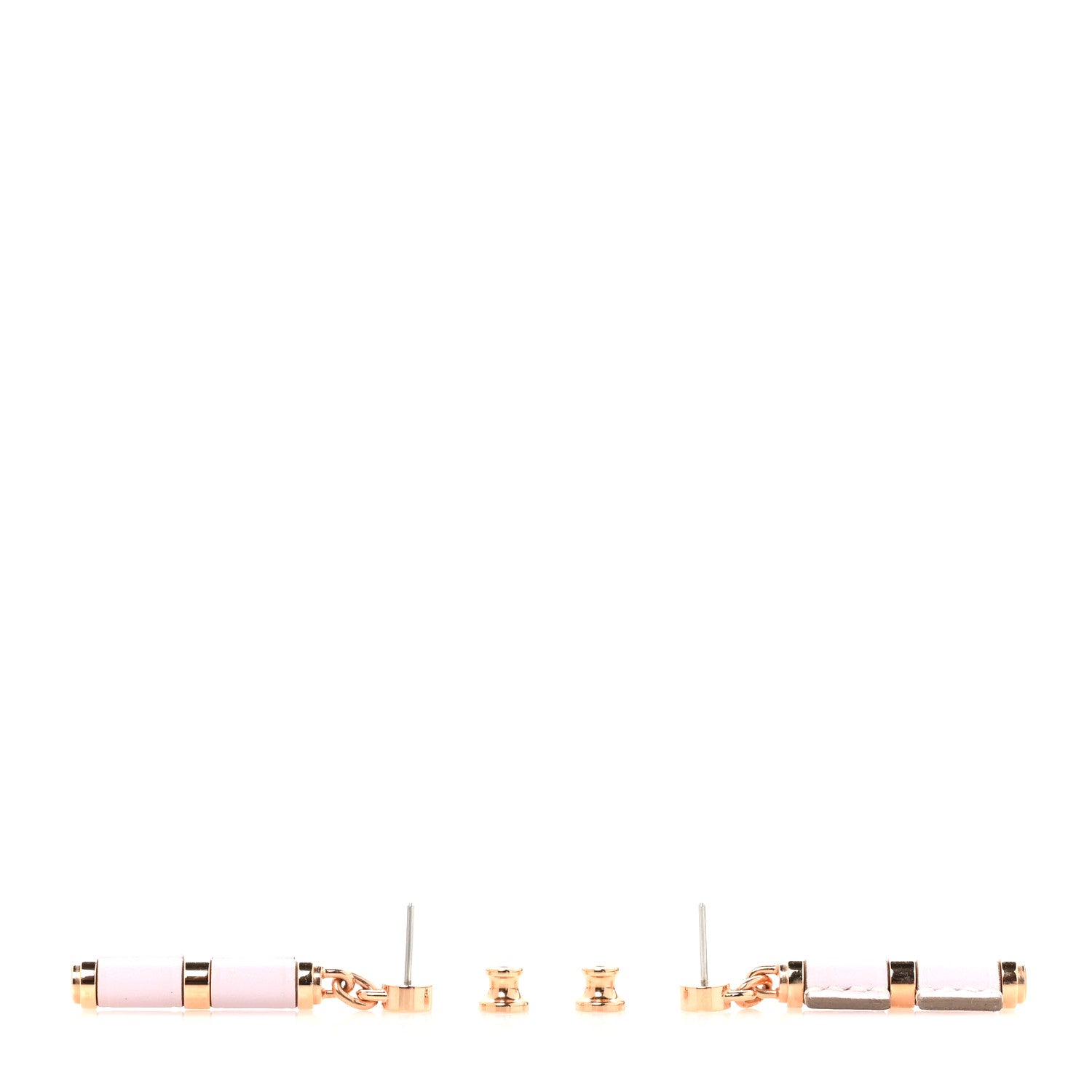 Hermes Swift PM Charniere Earrings Mauve Pale 4 of 5