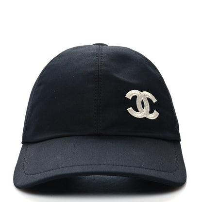 Chanel Cotton CC Cap Hat Black 2 of 7