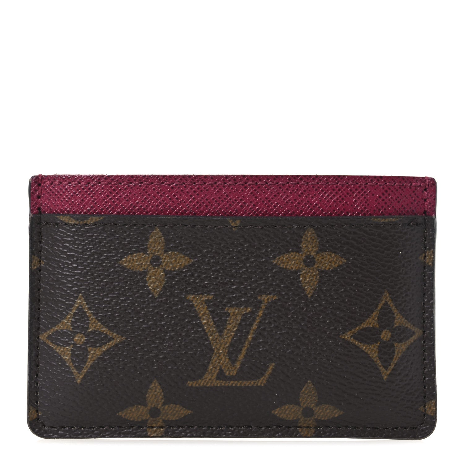 Louis Vuitton Monogram Card Holder Fuchsia 1 of 7