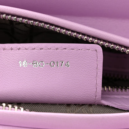 Christian Dior Lambskin Cannage Medium Lady Dior Purple 7 of 10