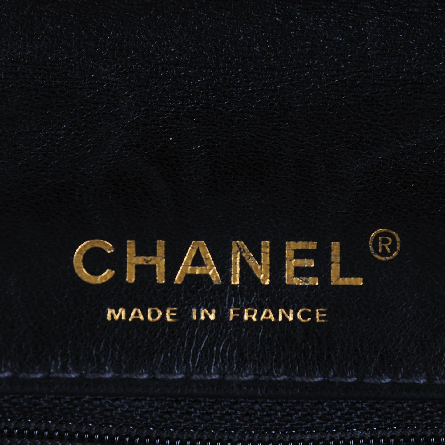 Lambskin Stitched Mini Flap Black