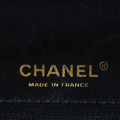 Chanel Lambskin Stitched Mini Flap Black 7 of 8