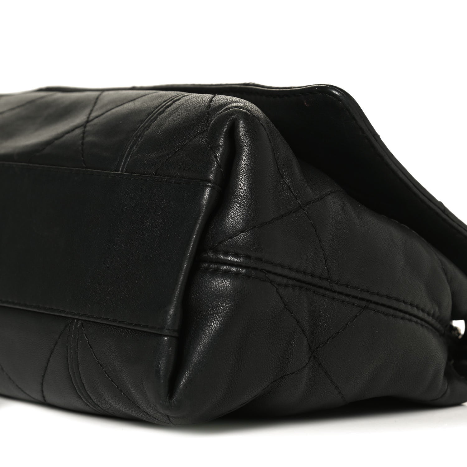 Chanel Lambskin Quilted Large Soft Touch Flap Black 10 of 12
