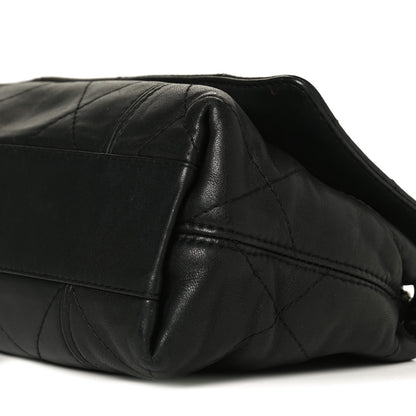 Chanel Lambskin Quilted Large Soft Touch Flap Black 10 of 12