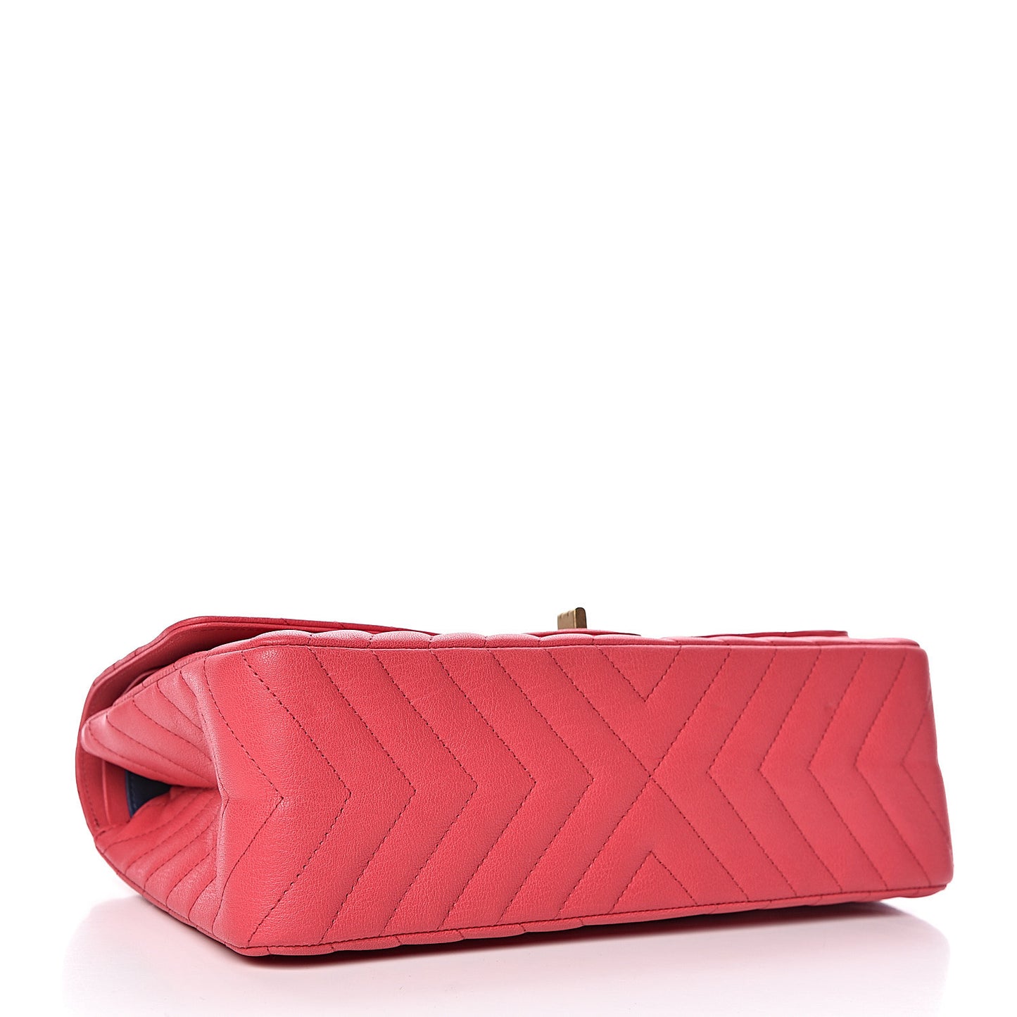 Sheepskin Chevron Quilted 2.55 Reissue 226 Flap Dark Pink