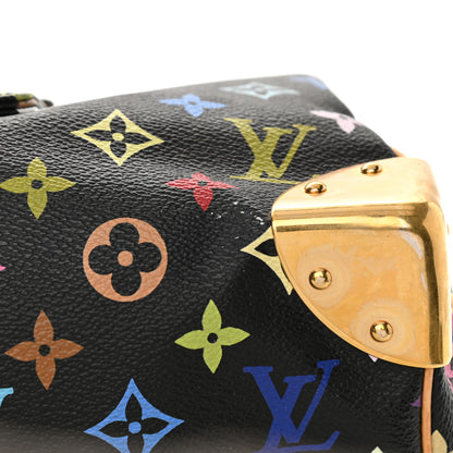 Louis Vuitton Monogram Multicolor Speedy 30 Black 10 of 11