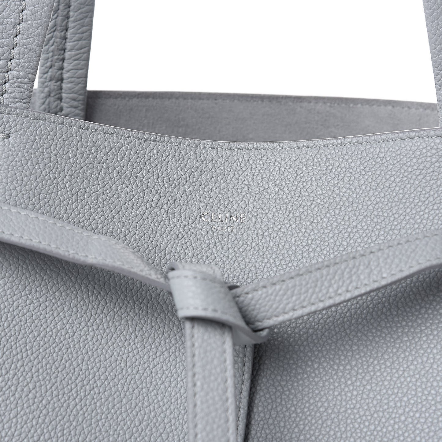 Soft Grained Calfskin Small Belt Cabas Phantom Mineral