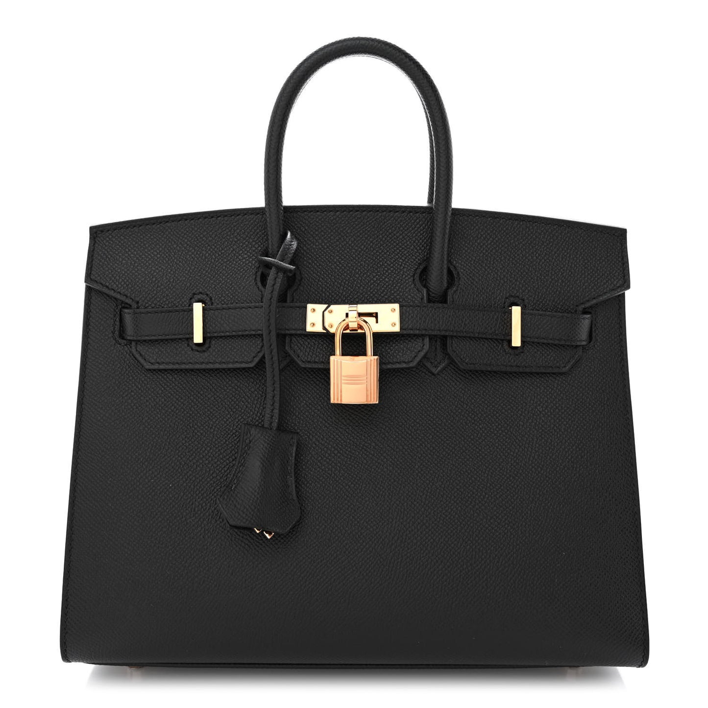 Epsom Birkin Sellier 25 Black
