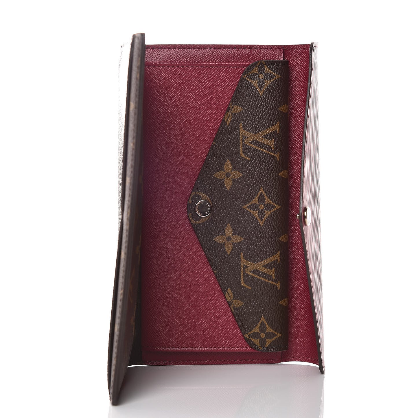 Monogram Epi Marie-Lou Long Wallet Fuchsia