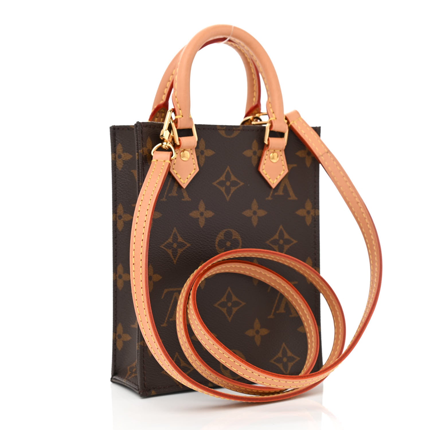 Louis Vuitton Monogram Petit Sac Plat 3 of 8