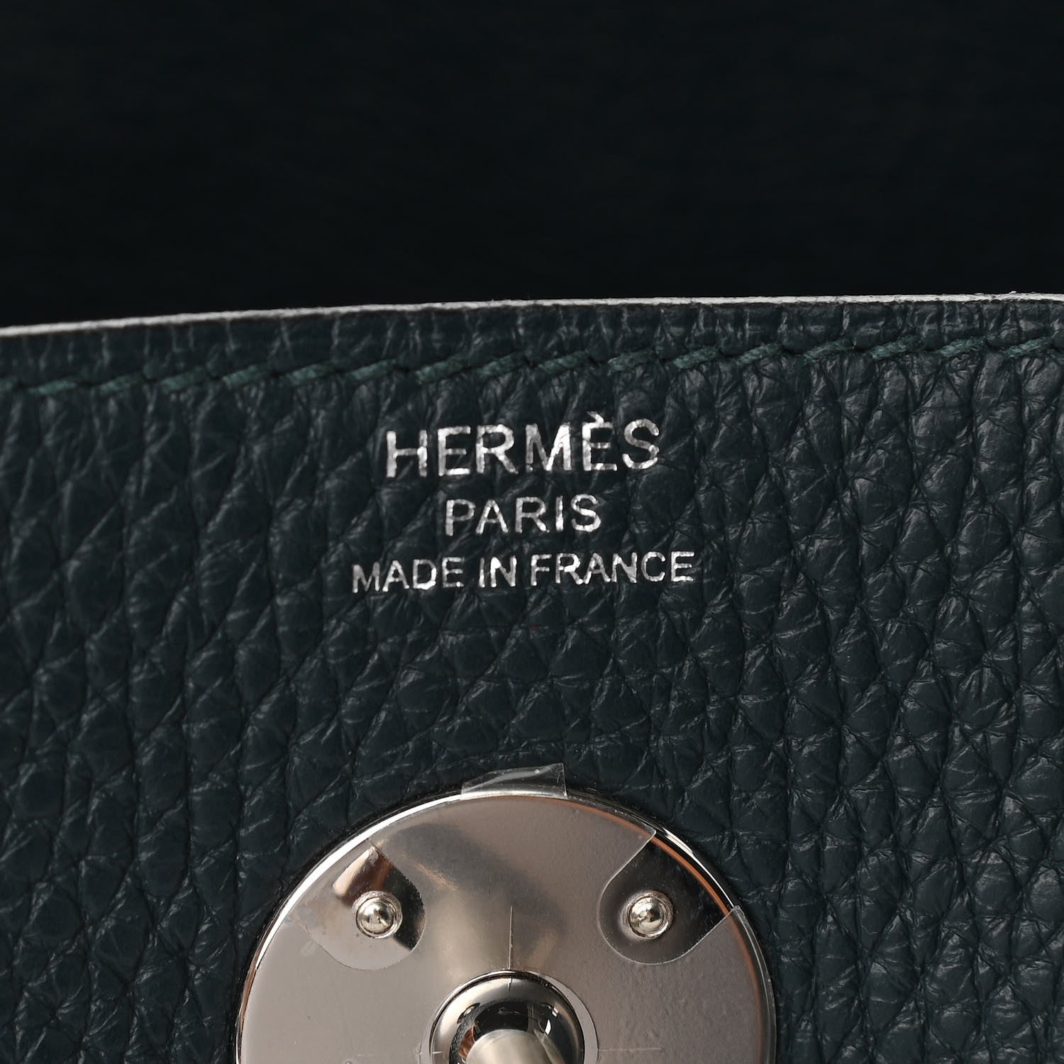 Hermes Taurillon Clemence Lindy 26 Vert Cypress 6 of 12