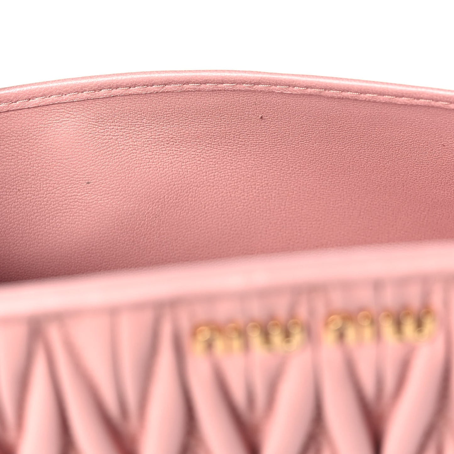 Nappa Matelasse Wallet On Chain Orchidea