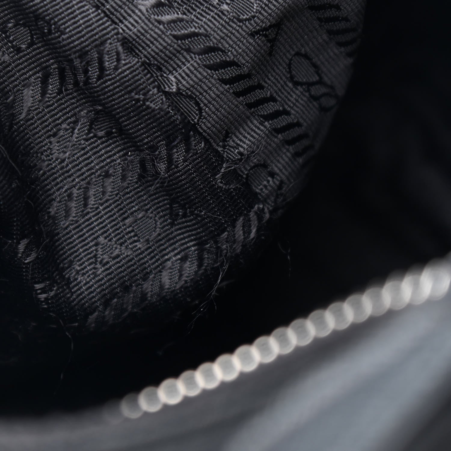 Prada Nylon Re-Edition 2005 Shoulder Bag Black 8 of 10