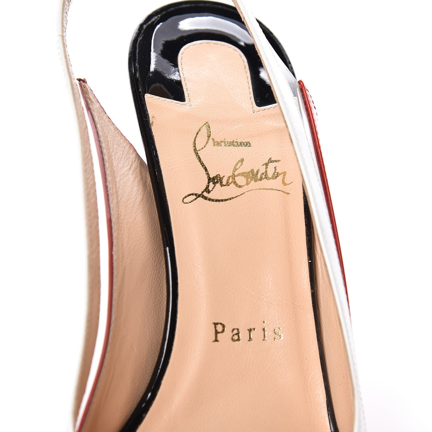Christian Louboutin Patent PVC Paulina 100 Pumps 36 Carazon 10 of 10