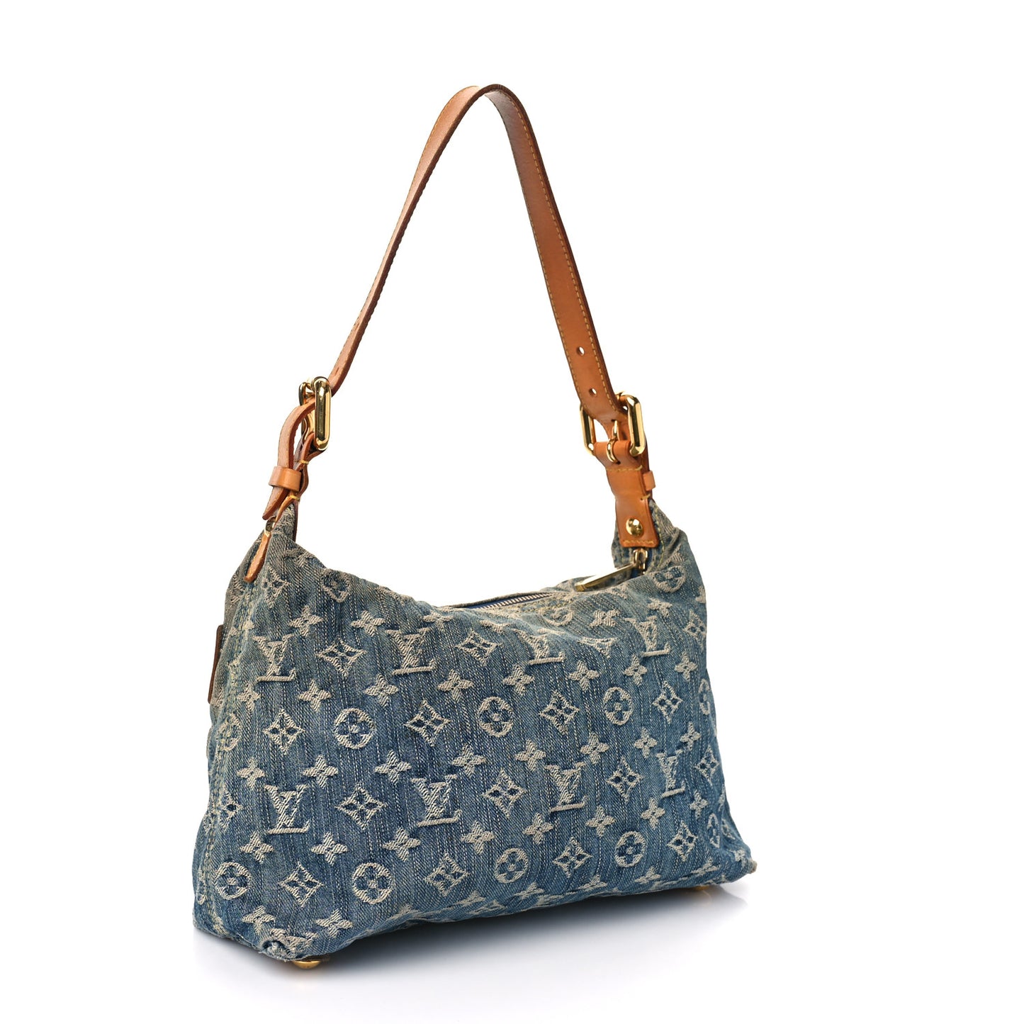 Monogram Denim Baggy PM Blue