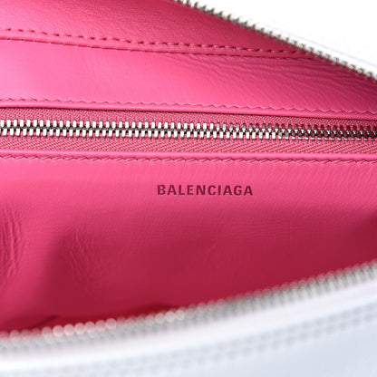 Balenciaga Calfskin S Triangle Duffle White 6 of 9