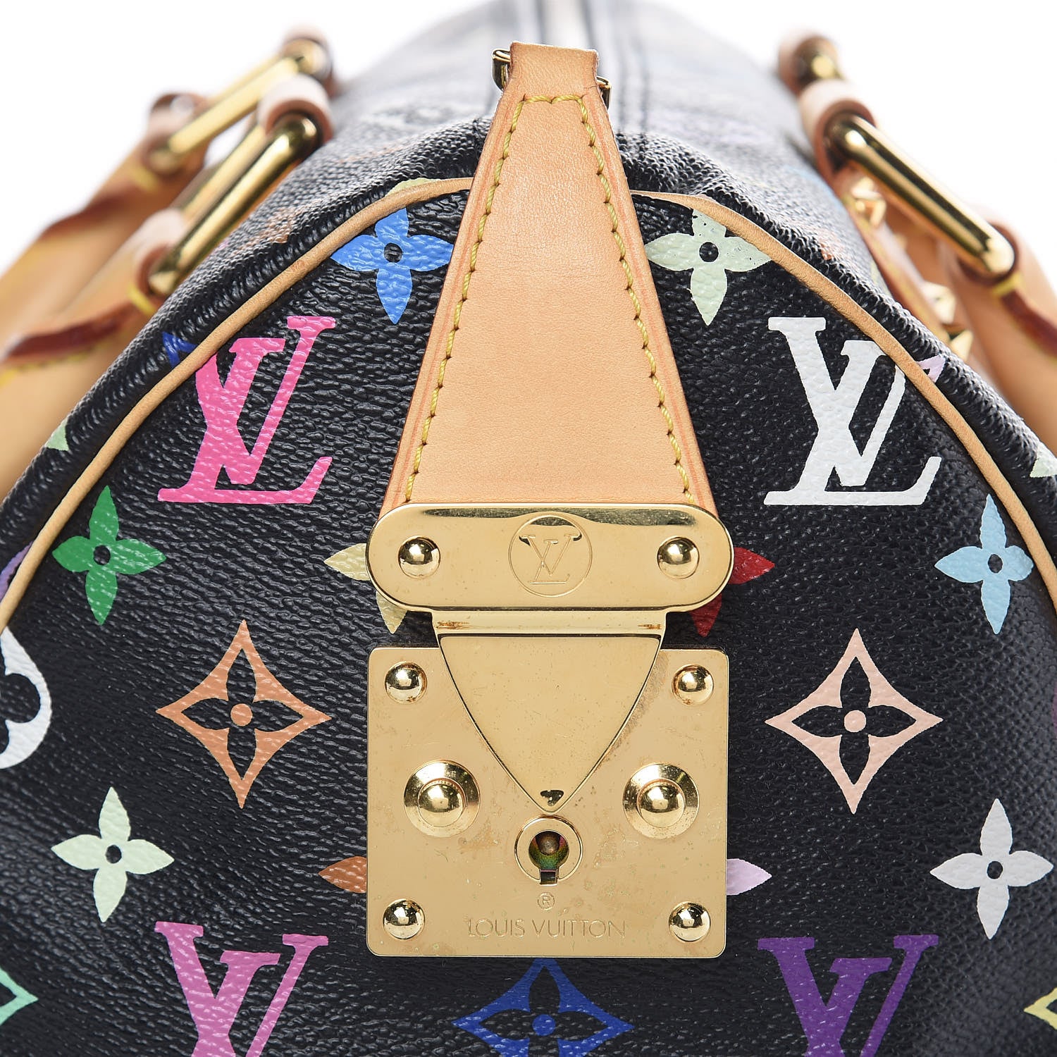 Louis Vuitton Monogram Multicolor Speedy 30 Black 14 of 14