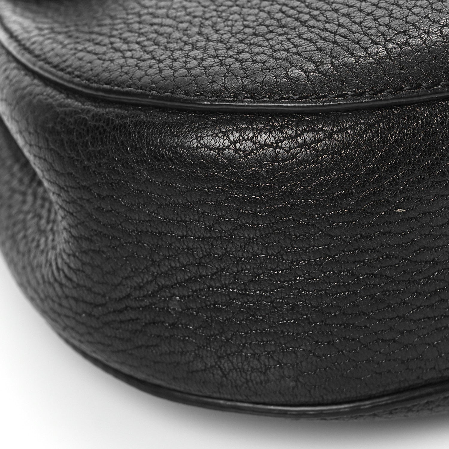 Chloe Grained Lambskin Mini Drew Shoulder Bag Black 8 of 14