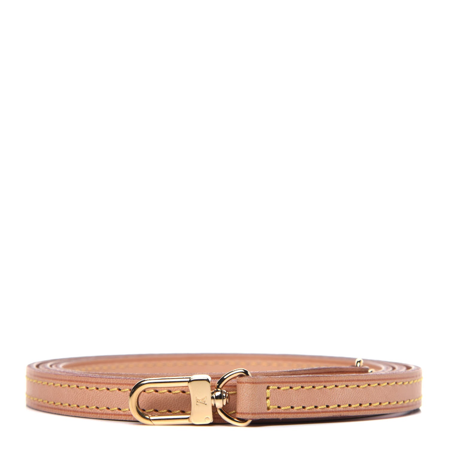 Louis Vuitton Vachetta 12mm Long Shoulder Strap VVN 1 of 4