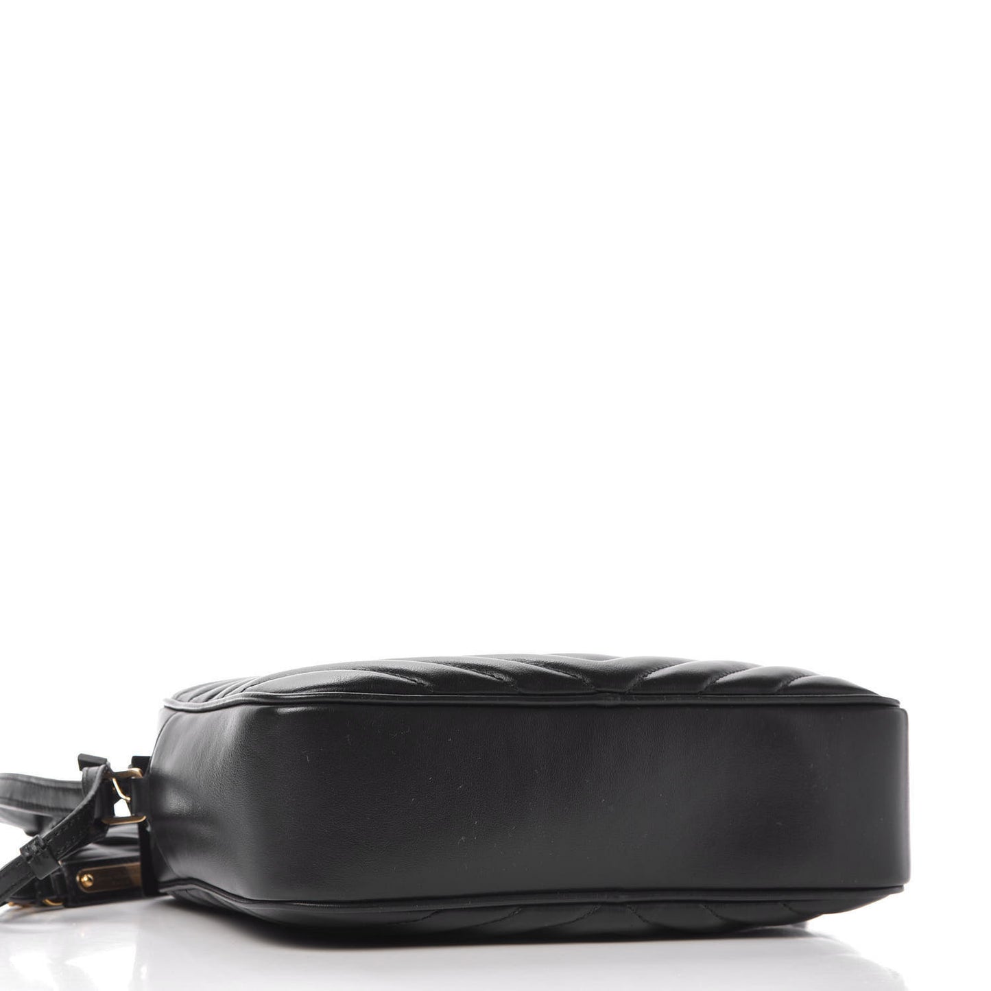 Calfskin Matelasse Monogram Lou Camera Bag Black