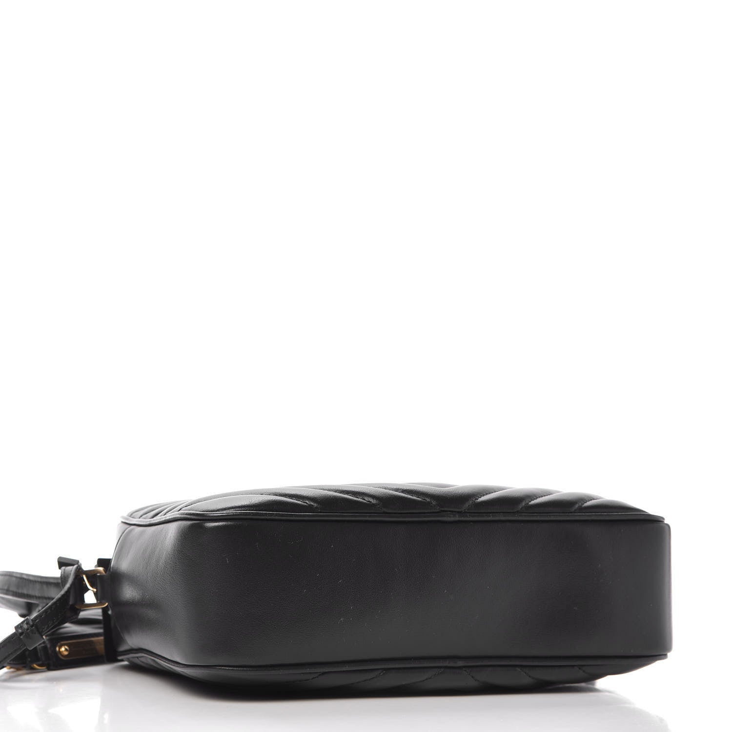 Saint Laurent Calfskin Matelasse Monogram Lou Camera Bag Black 4 of 10
