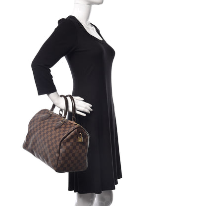 Louis Vuitton Damier Ebene Speedy 30 2 of 10