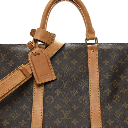 Louis Vuitton Monogram Keepall Bandouliere 55 7 of 15