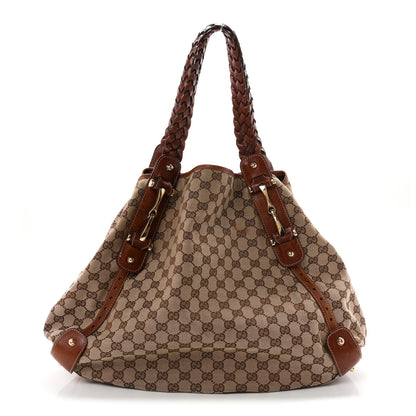 Gucci Monogram Medium Pelham Shoulder Bag Brown 1 of 10