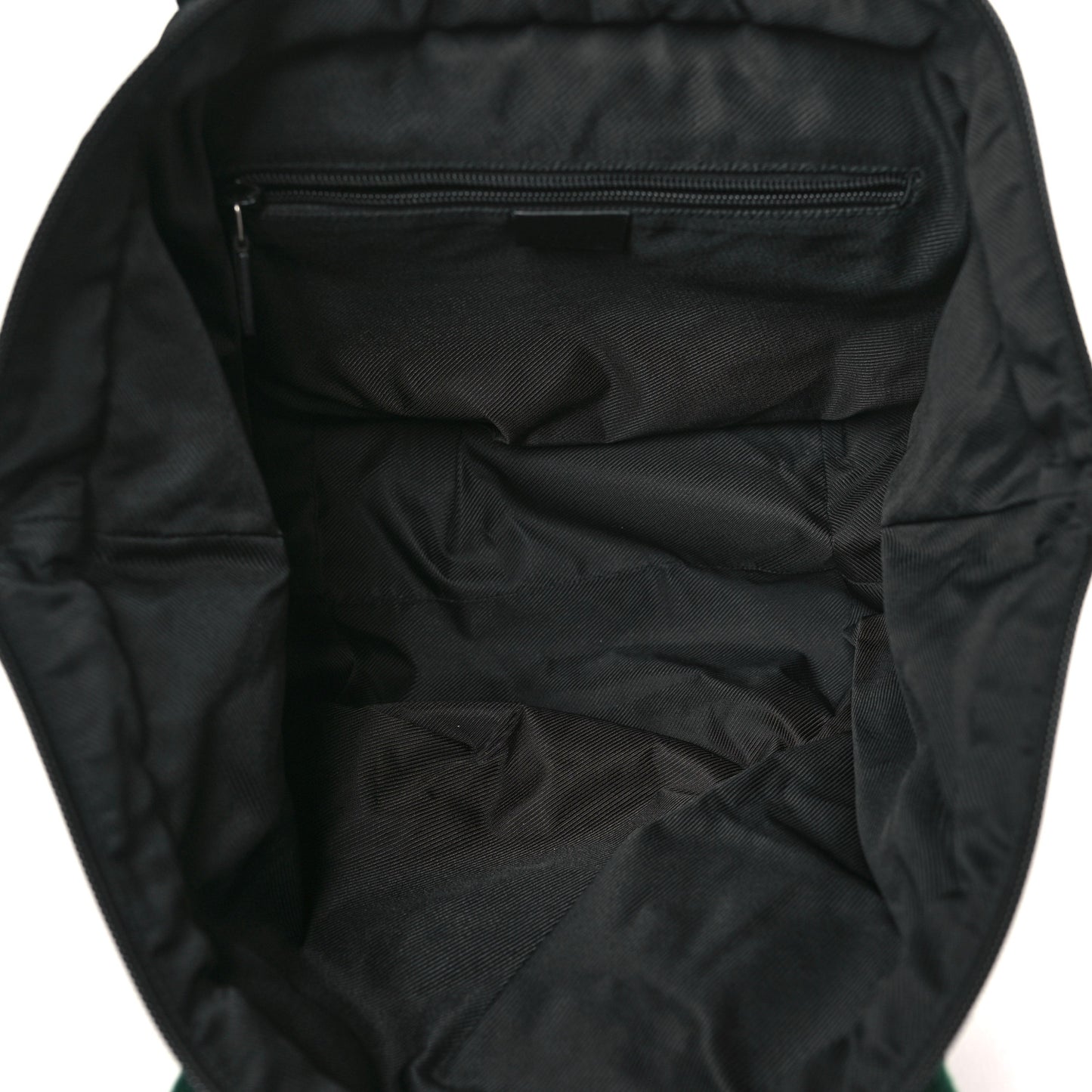 GG Monogram Medium Web Handle Bucket Tote Black