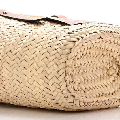 Loewe Raffia Basket Tote Bag Natural Tan 8 of 10