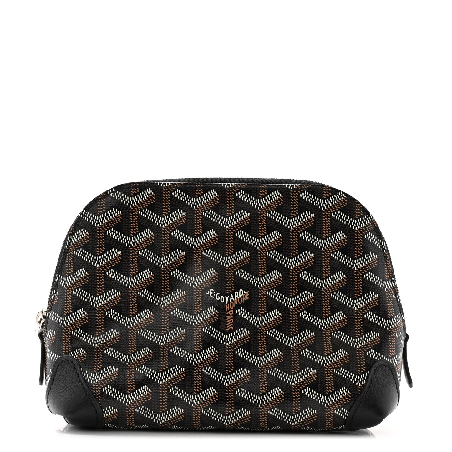 Goyardine Vendome Toiletry Pouch Black