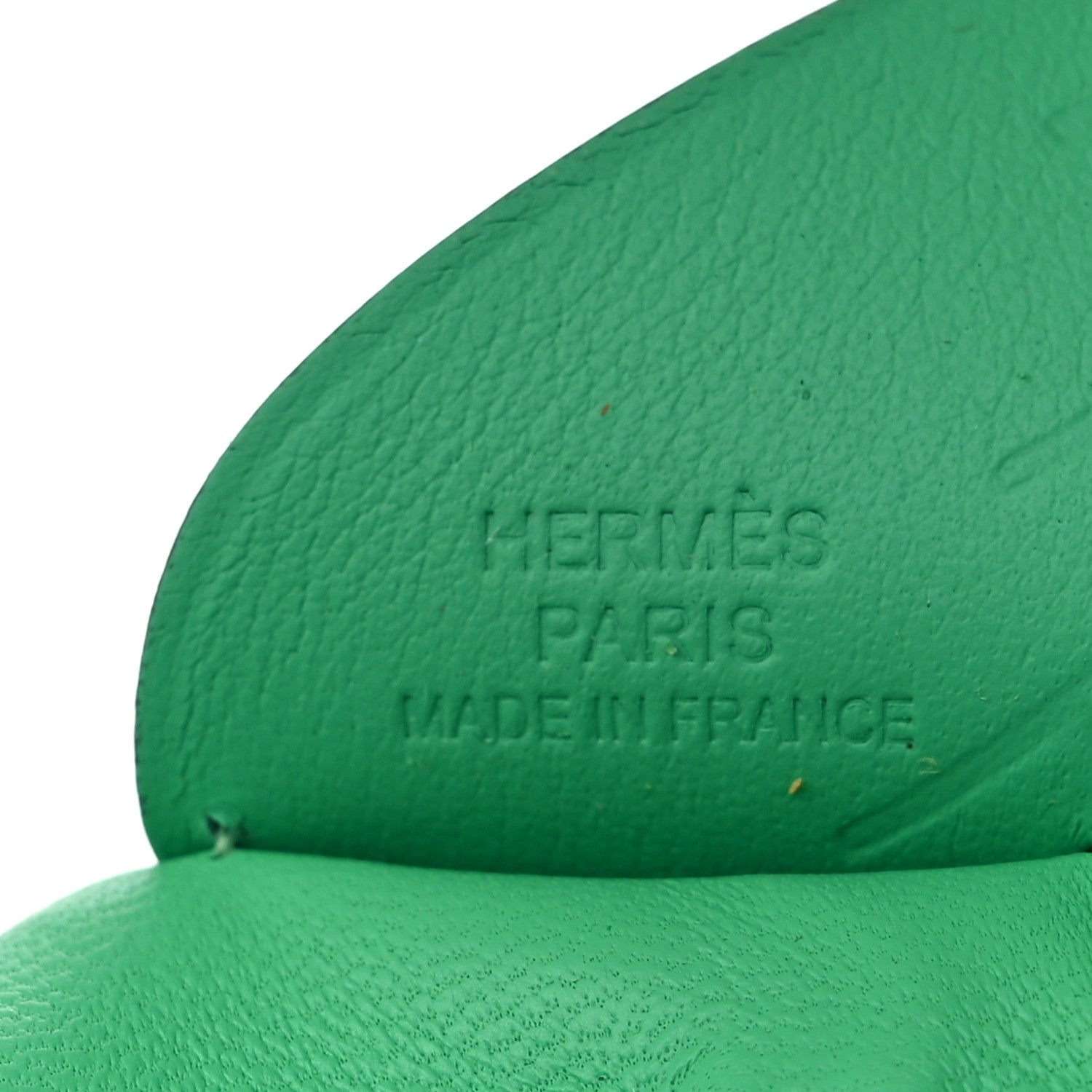 Hermes Milo Lambskin Grigri Rodeo Pegase Horse Bag Charm PM Vert Comics 4 of 5