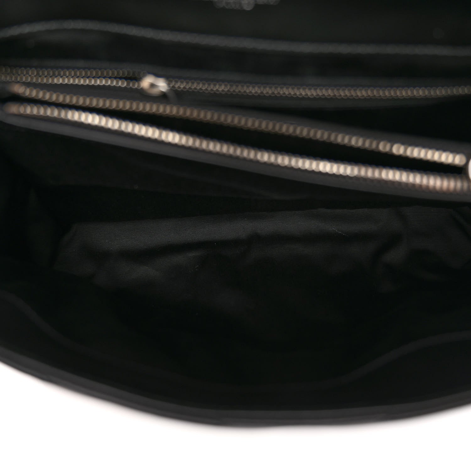 Saint Laurent Calfskin Y Quilted Monogram Medium Loulou Chain Satchel Black 8 of 17