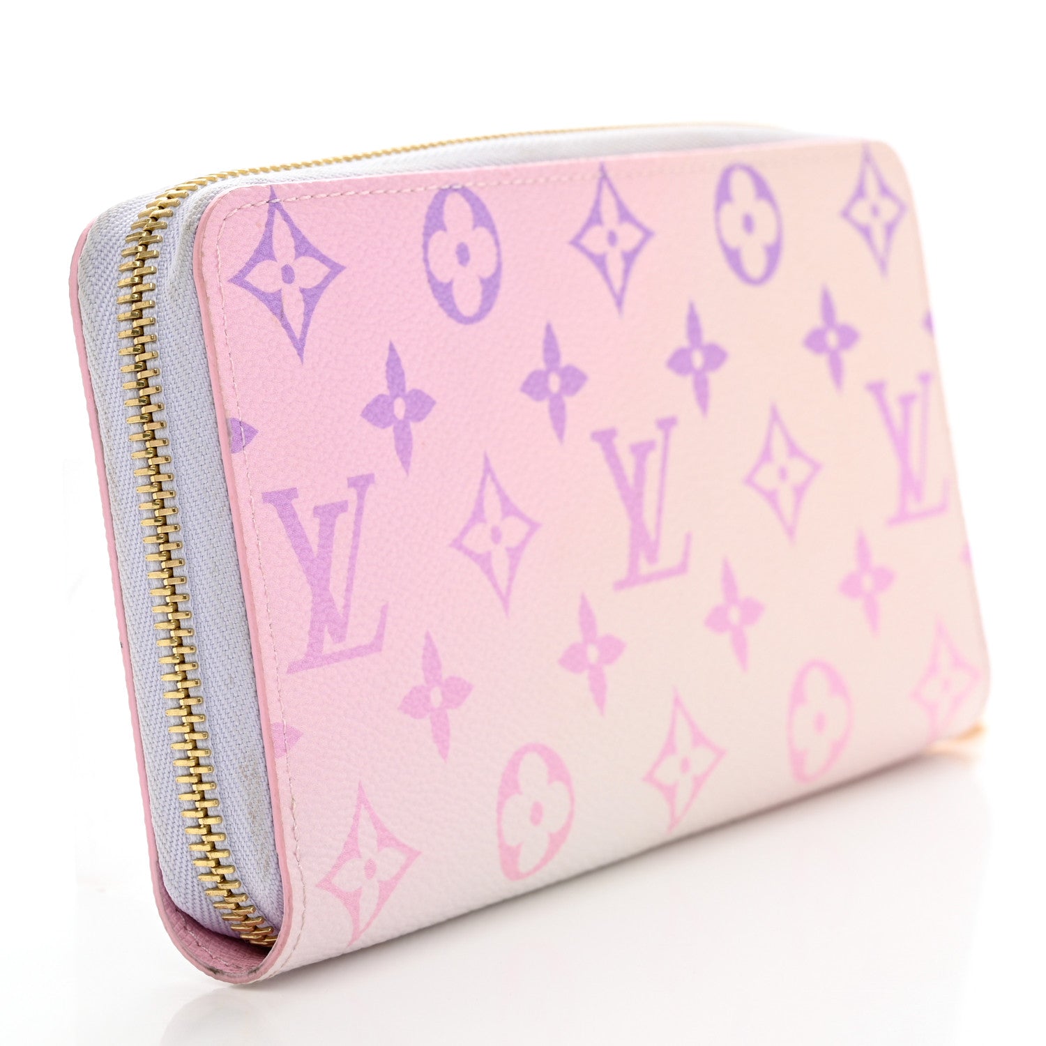 Louis Vuitton Monogram Giant Spring In The City Zippy Wallet Sunrise Pastel 3 of 6