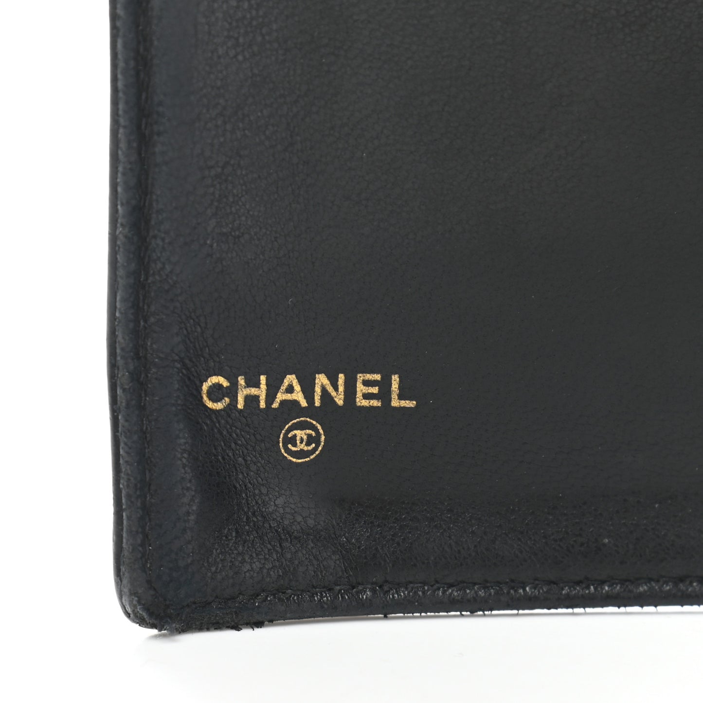 Patent Timeless CC French Wallet Black