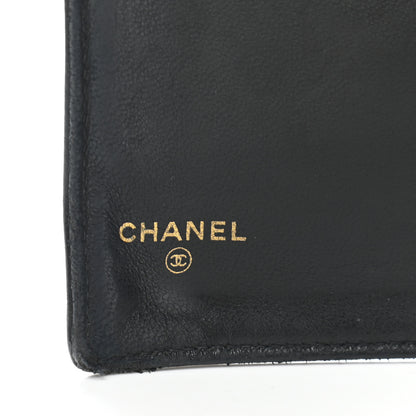 Chanel Patent Timeless CC French Wallet Black 6 of 9