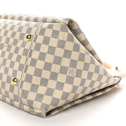 Louis Vuitton Damier Azur Artsy MM 9 of 11
