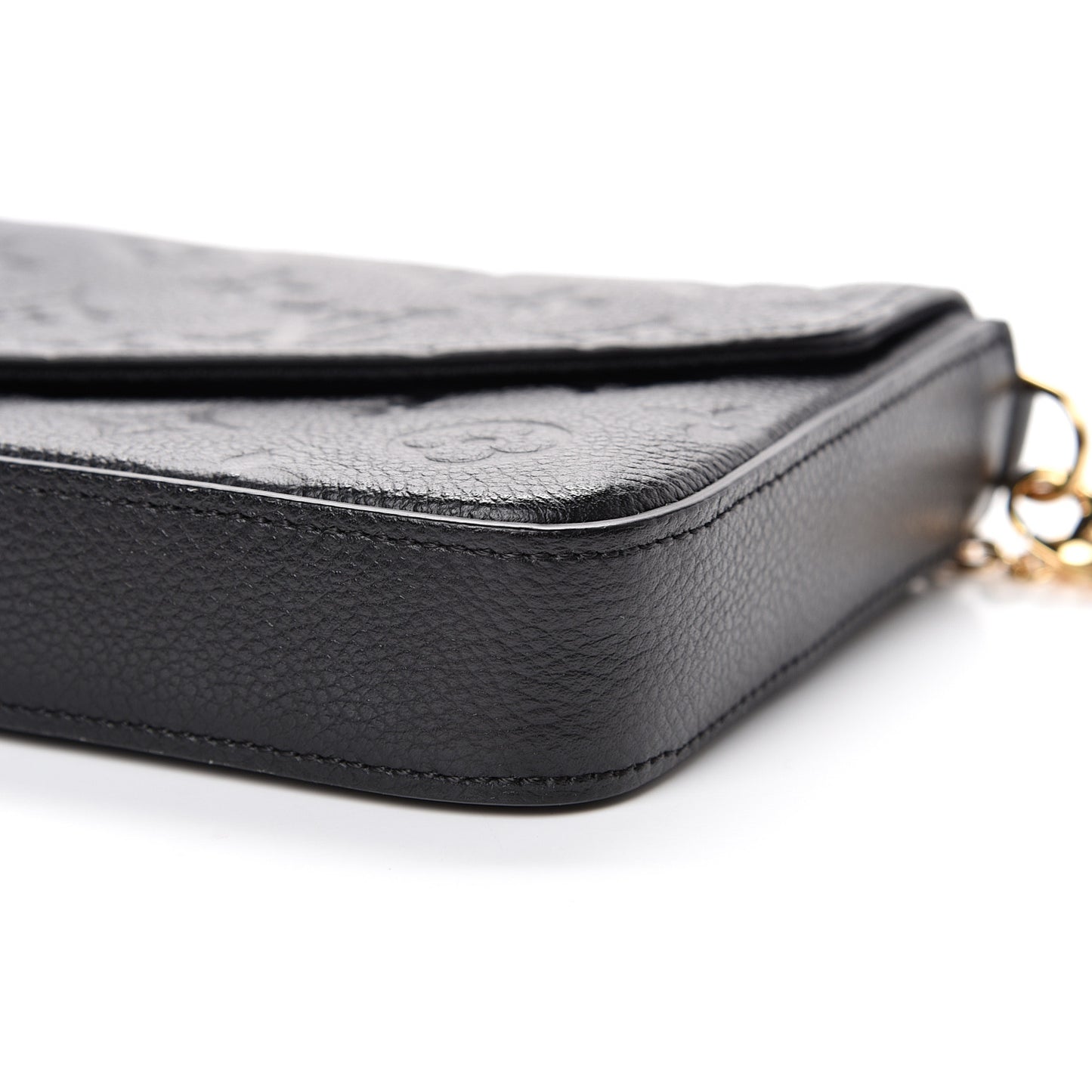 Empreinte Pochette Felicie Chain Wallet Black