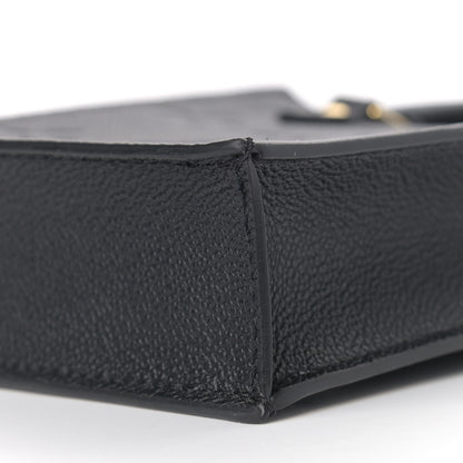 Louis Vuitton Empreinte Monogram Giant Petit Sac Plat Black 8 of 8