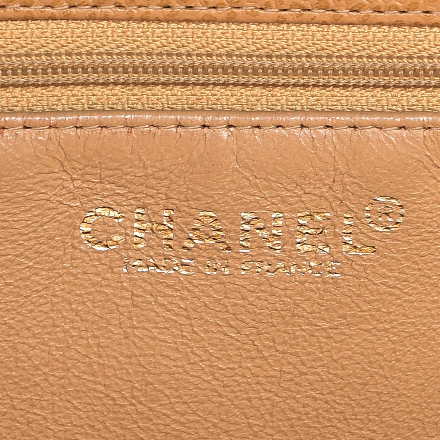 Caviar CC Tote Beige