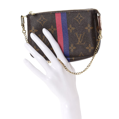 Louis Vuitton Monogram My LV Heritage Mini Pochette Accessories Fuchsia Violet 2 of 8