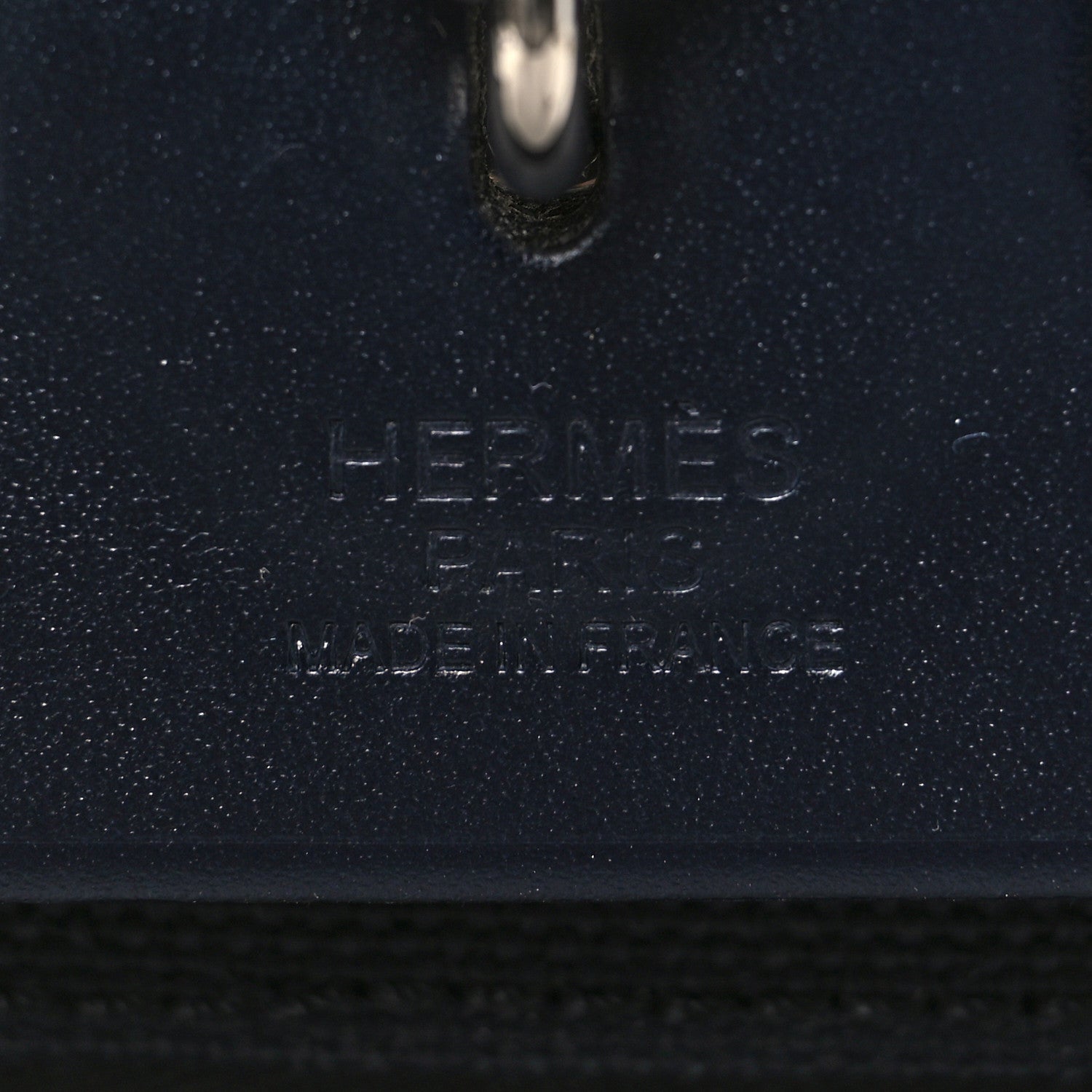 Hermes Military Toile Vache Hunter Herbag Zip PM 31 Black Bleu Indigo 7 of 10